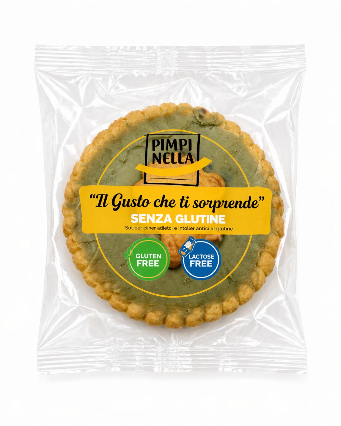 Crostatine Gluten Free Assortiti – Cioccolato, Confettura e Pistacchio