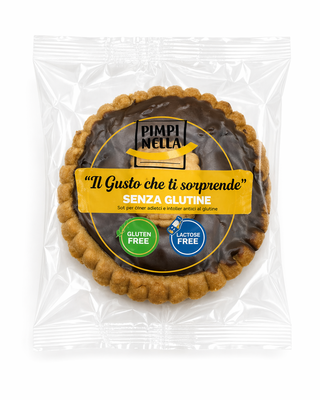 Crostatine Gluten Free Assortiti – Cioccolato, Confettura e Pistacchio
