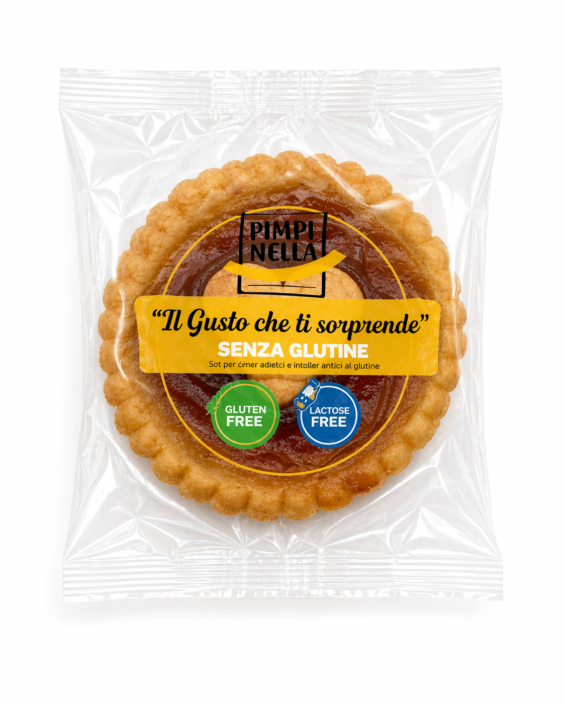 Crostatine Gluten Free Assortiti – Cioccolato, Confettura e Pistacchio