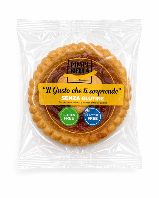 Crostatine Gluten Free Assortiti – Cioccolato, Confettura e Pistacchio